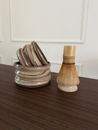 The Organic Hazelnut Matcha Set